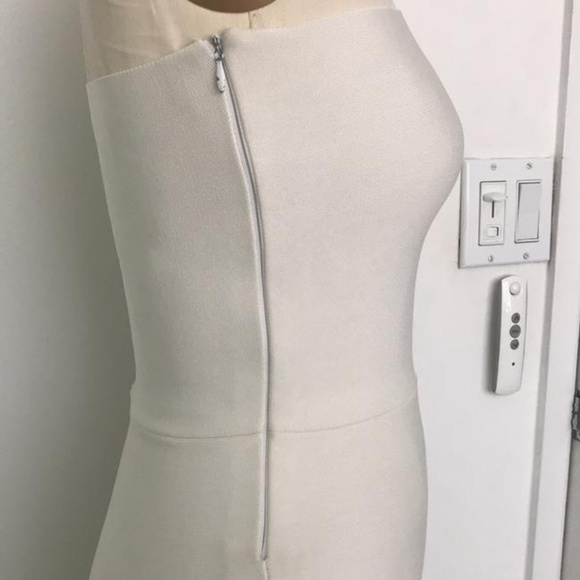 Alexander Wang Ivory Cutout Cocktail Dress - Picture 3 of 5